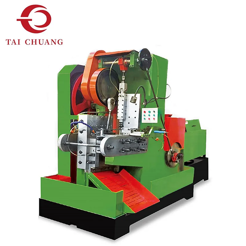 Machine à rouler automatique de coupe et de filetage